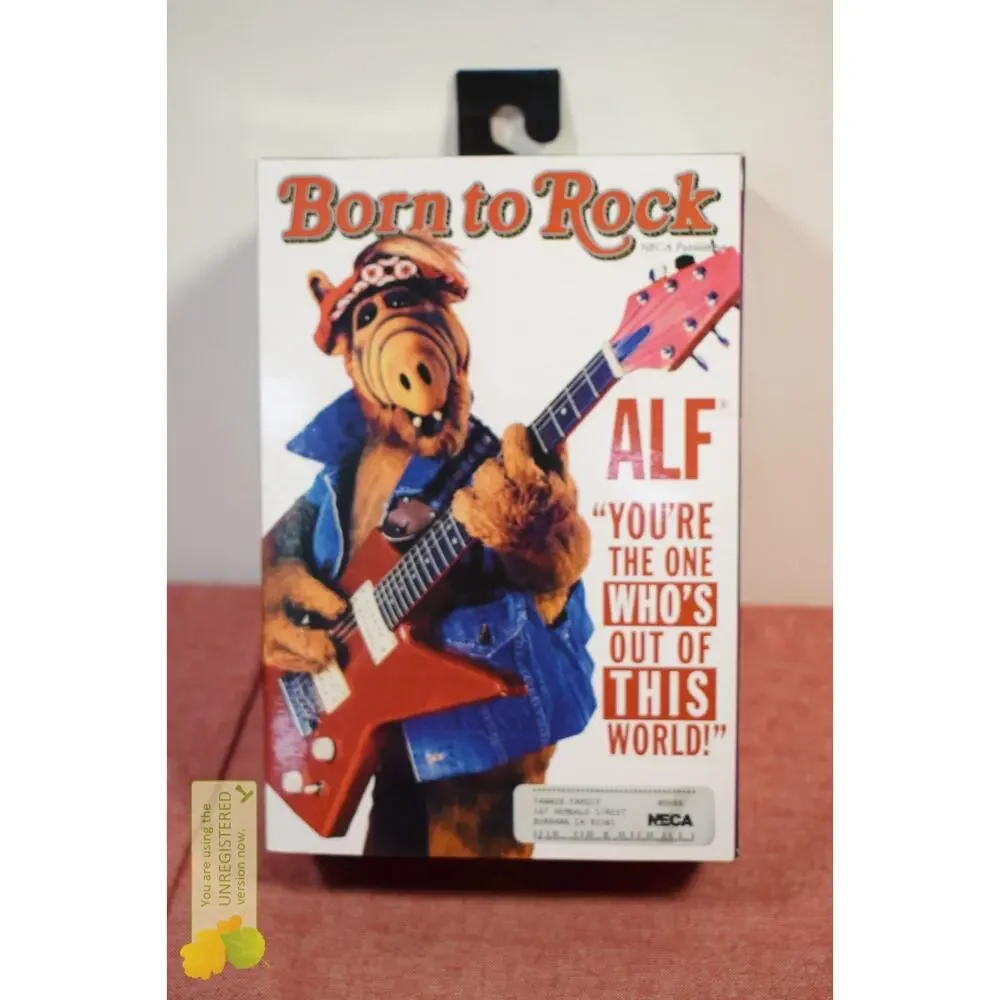NECA ALF Ultimate Born to Rock Alf 7